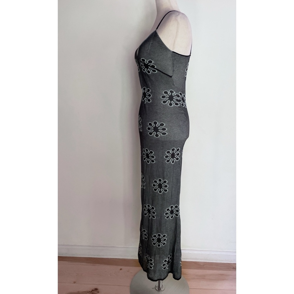 NWT Bloggers Influencers Fav ASTA RESORT Delilah Floral Knit Bodycon Midi Dress - Picture 5 of 16